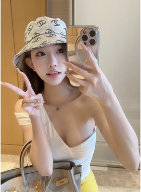 *精装朋友圈*不规则设计感斜肩拉链褶皱弹力抹胸气质上衣