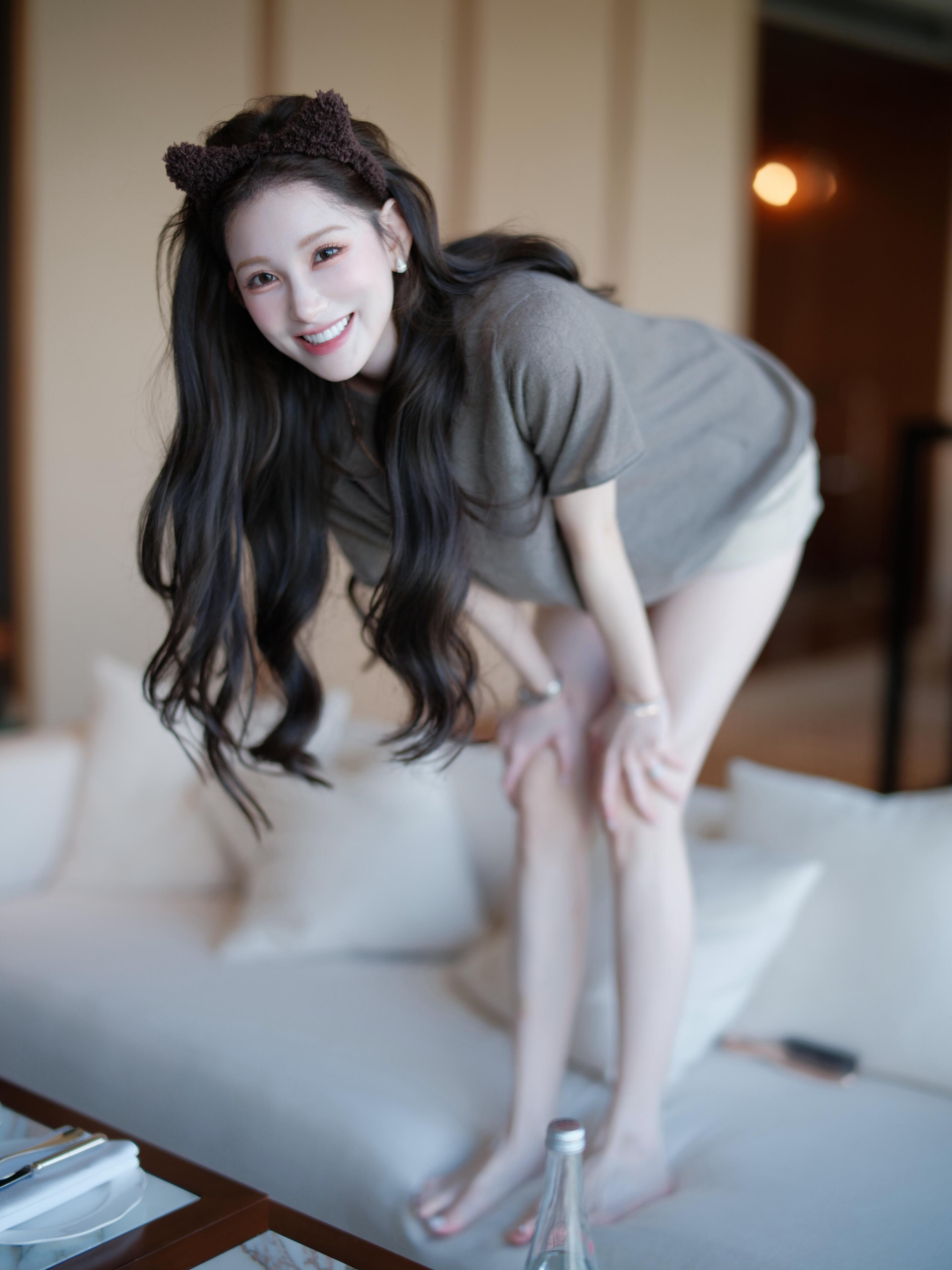 花三三同款*秘鲁羊毛*好穿舒服皇家羊驼毛T恤