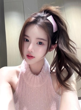 *静奢细腻温柔*水粉色软糯舒服羊毛针织半高领打底上衣