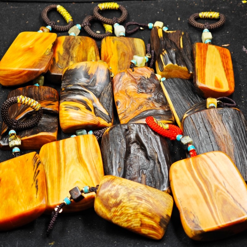 长白山琥珀木松明子天然原生态