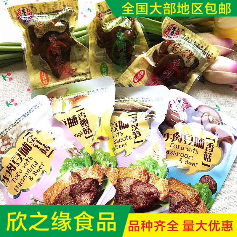 宏香记牛肉豆脯手撕牛肉豆干独立包装五香香辣XO酱新口味500g包邮
