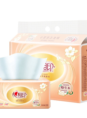 DT26200（DT26150） 心相印经典150抽三层面巾纸抽纸餐巾纸巾6包