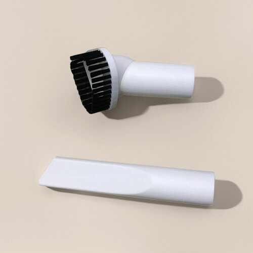 正品原装德尔玛DX700吸尘器DX700S配件毛刷三角圆毛刷扁嘴刷2件套