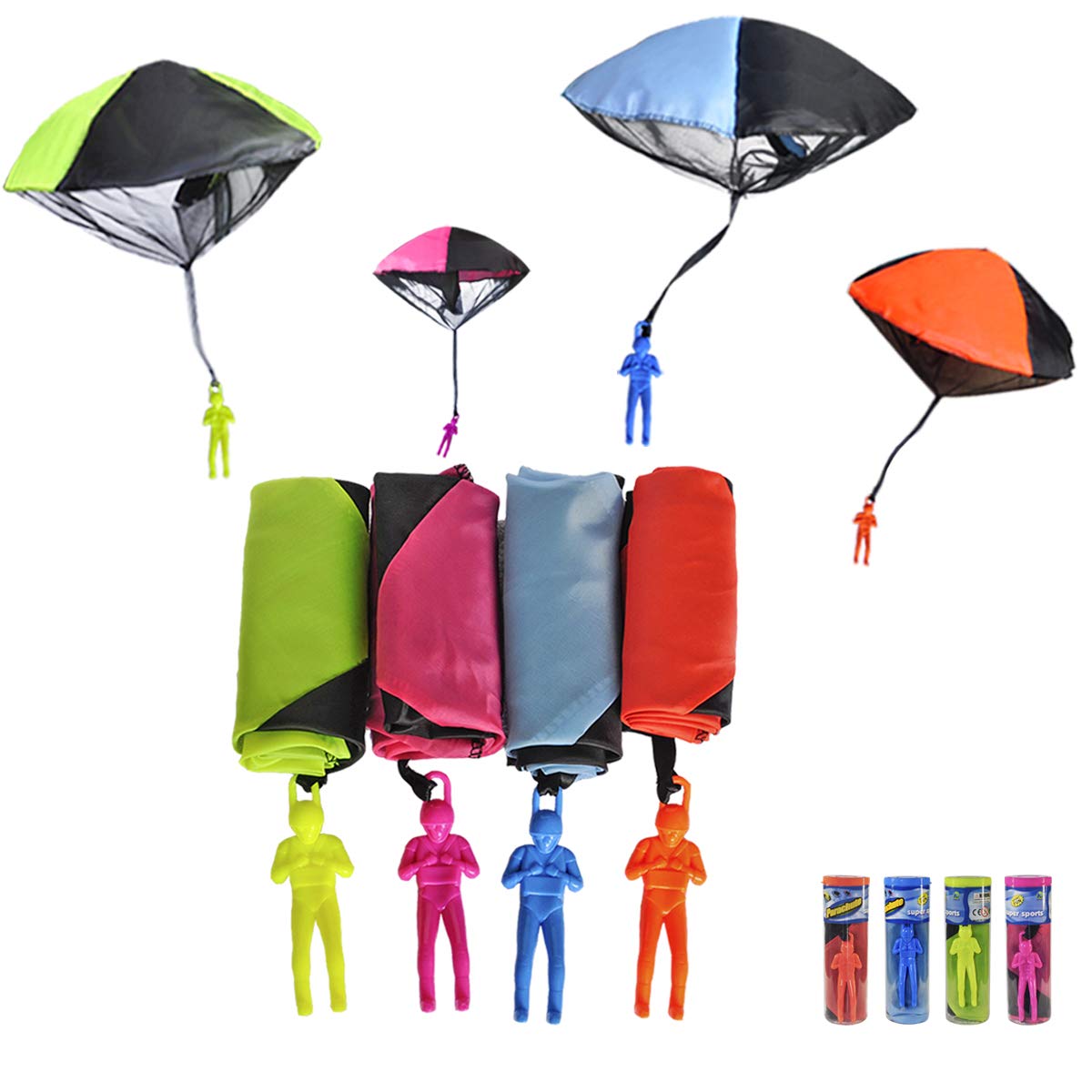 手抛宝宝活动亲子小朋友降落伞