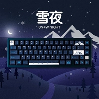 Titan Guo xueye Snowy134 Ключ PBT Оригинальная высота ВСЕ МЕХАНИЧЕСКА