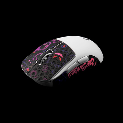 泰坦国度适用于罗技GPW4小狗蜥蜴皮鼠标防滑贴GPW1/2/3定制汗贴