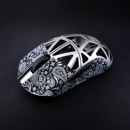 泰坦国度适用于万灵花兽/mini wlmouse镁铝泰坦皮鼠标防滑贴定制