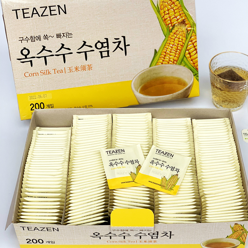 宋智雅同款韩国进口TEAZEN玉米须茶包袋泡茶冲饮花草茶无加糖冷热