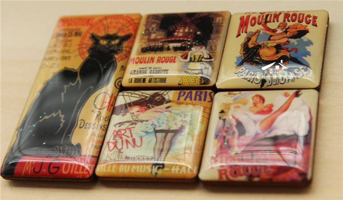 MINI法国巴黎红磨坊 世界旅游纪念品冰箱贴 创意家居装饰磁性贴在类目 家居饰品, 贴饰, 冰箱磁性贴中 - 来自Buy2taobao.com提供专业的淘宝代购服务