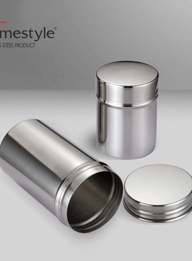 304不锈钢密封罐食品级收纳罐储物罐零食奶粉罐香烟罐迷你茶叶罐