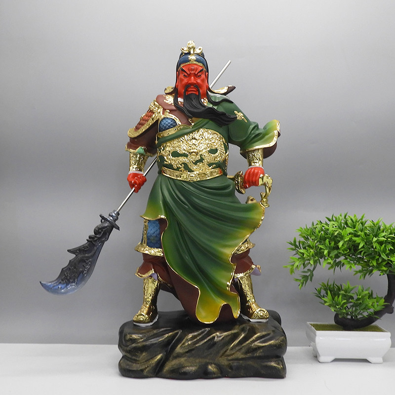 财神供奉摆件树脂关公像