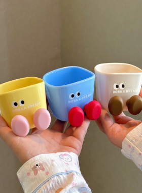 DoraADream朵拉的梦走走漱口杯儿童牙刷置物架便携可爱颜值防摔霉