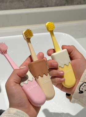 DoraADream朵拉的梦棒冰儿童牙刷软毛抗菌3到6到12岁换牙专用护龈