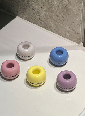 Dora A Dream朵拉的梦苹果牙刷架置物架牙具免打孔陶瓷牙刷底座