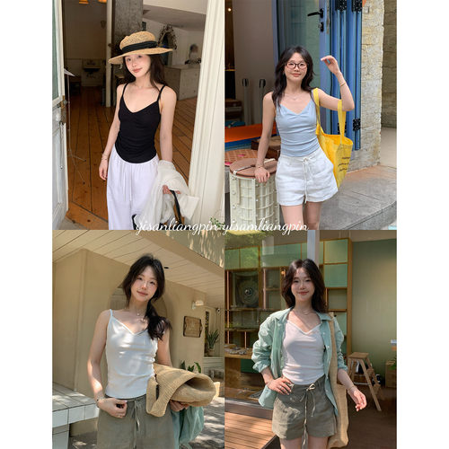 小个子吊带上衣背心女夏外穿打底