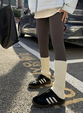 一三良品小个子 搭配shen器~加绒鲨鱼皮裤打底裤瑜伽裤棒棒裤女冬