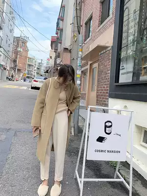 It can be matched with a lot of overcoats 13 good quality 150 small man to wear high waist ankle-length pants