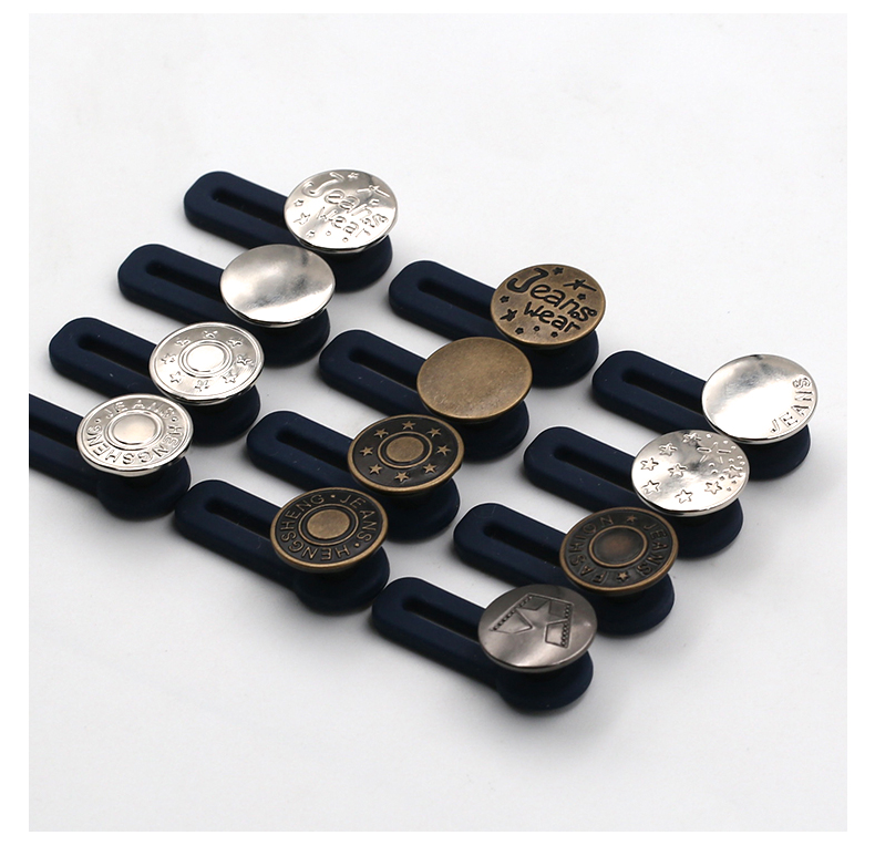 硅胶款免钉牛仔裤延长扣