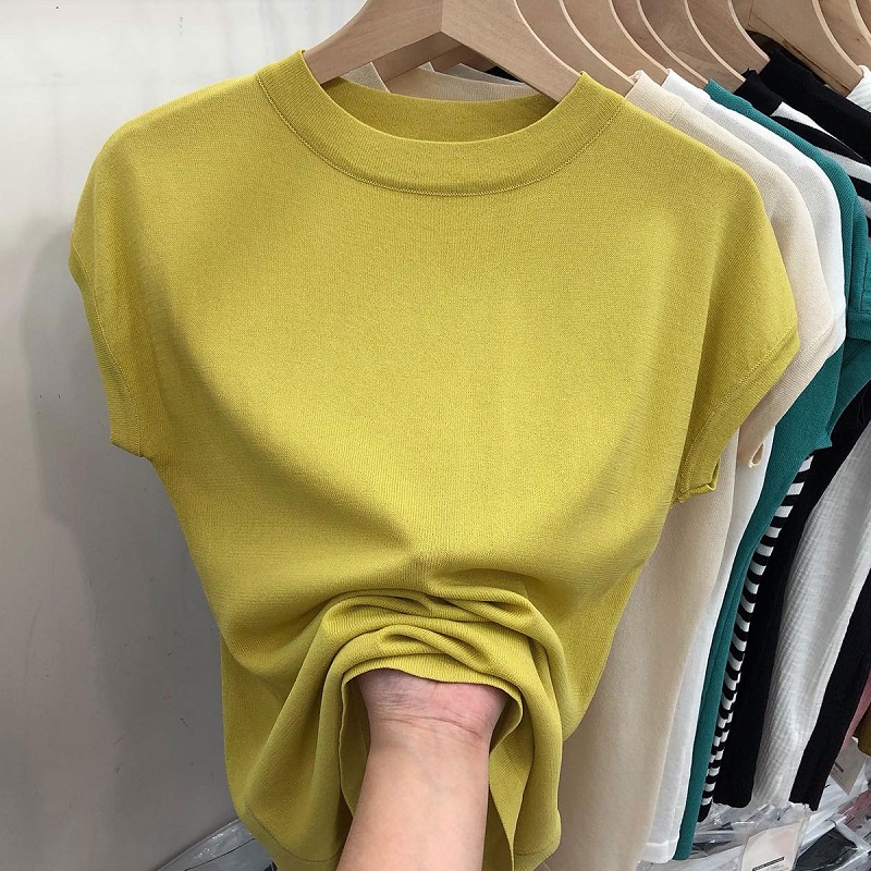 大码女装夏季薄款显瘦短袖