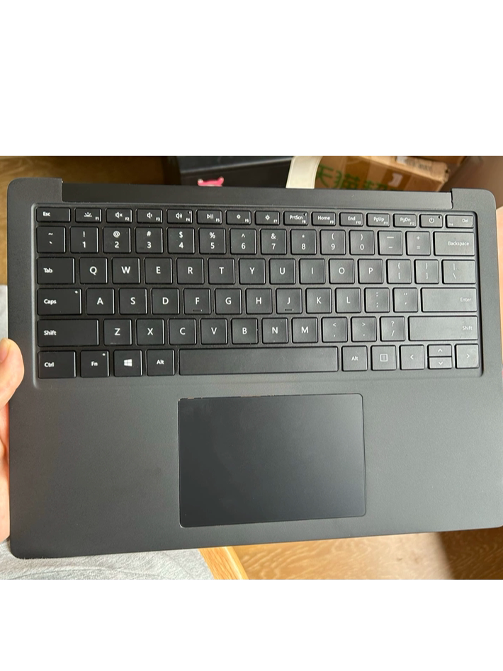 surface laptop 3 4 1868键盘总成黑色C壳 键盘排线触摸板图片