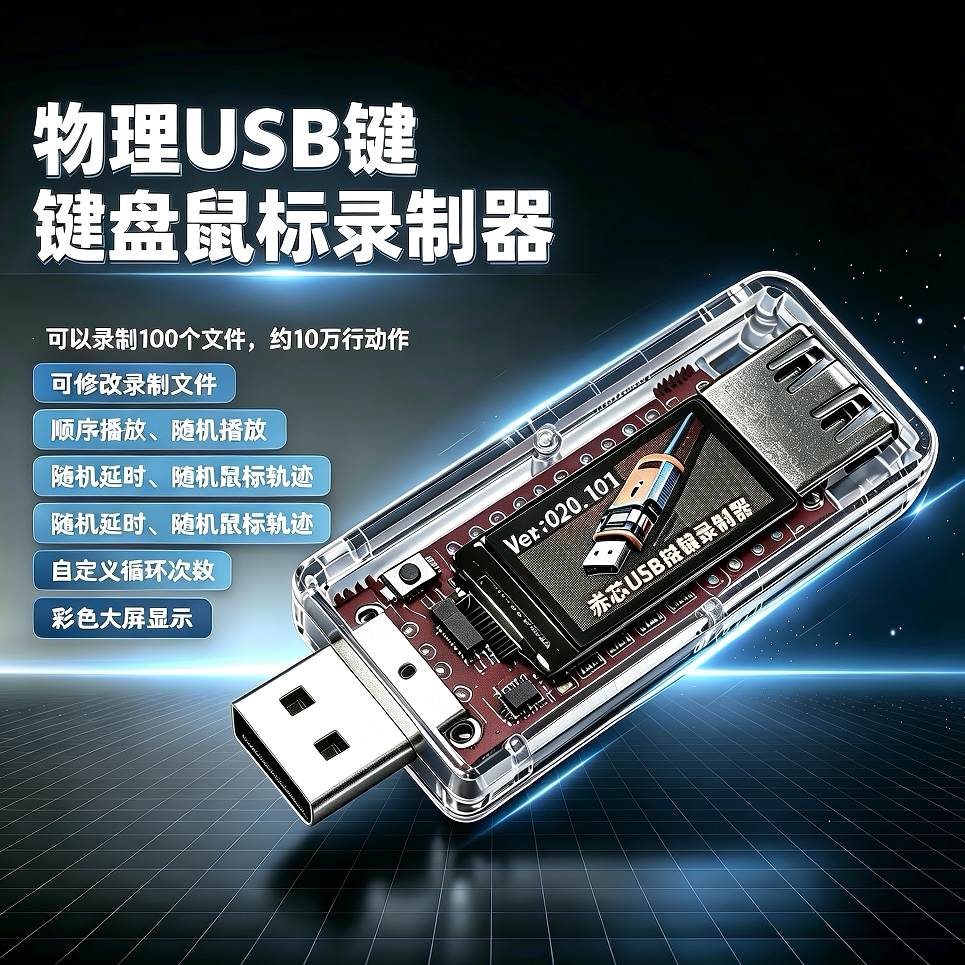 2代键鼠录制器自动按键盘机械手dxf魔兽冒险岛搬砖物理硬件辅助