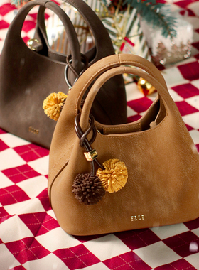 双旦礼物ELLE女包2025新款包包手提小包菜篮子通勤手机包