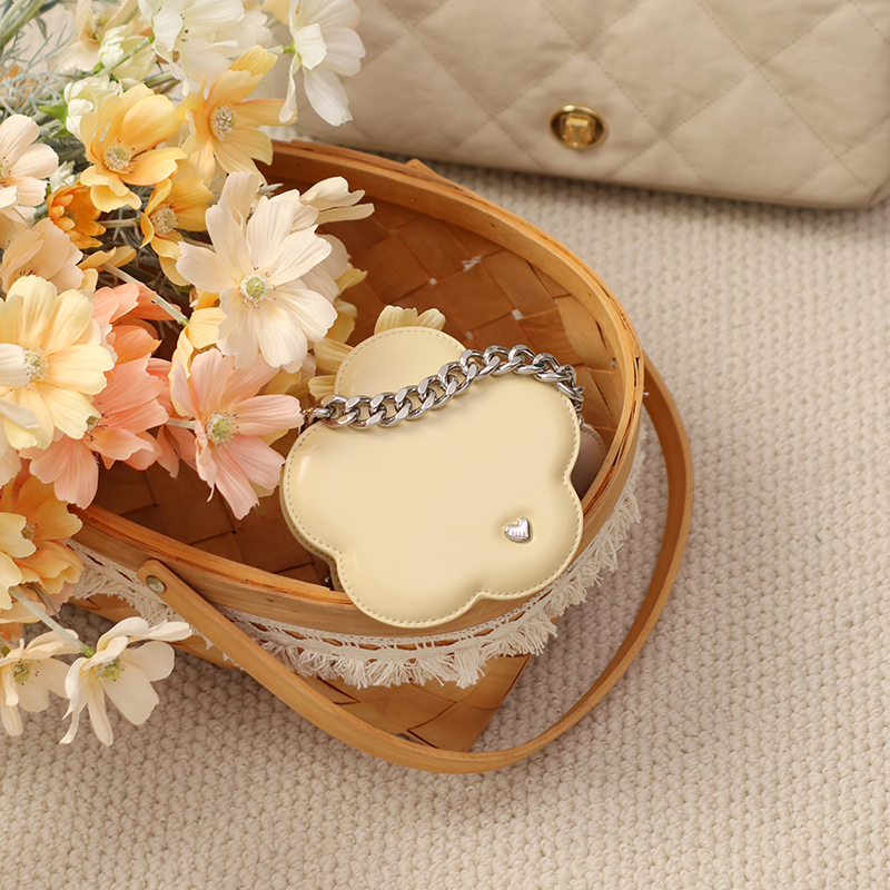 ELLEELLE女包2025新款包包链条手提包耳机包吐司包挂件通勤斜挎包