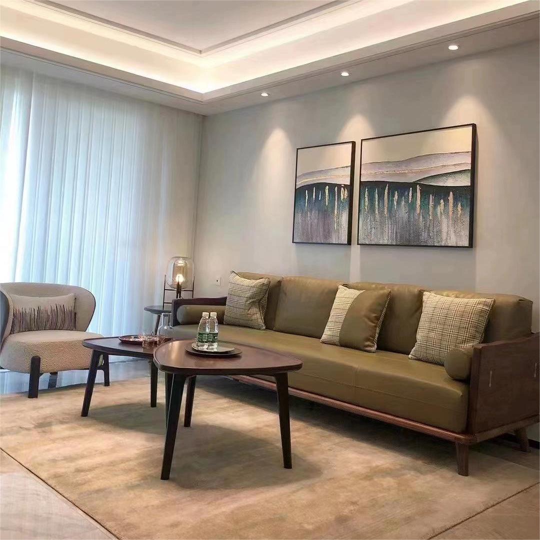 莫霞致简沙发1628黑胡桃木家具木各茶几电视柜餐桌椅床专柜代购