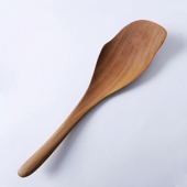 泰国进口chabatree柚木锅铲家用日式 实木炒菜不粘锅铁锅珐琅无漆