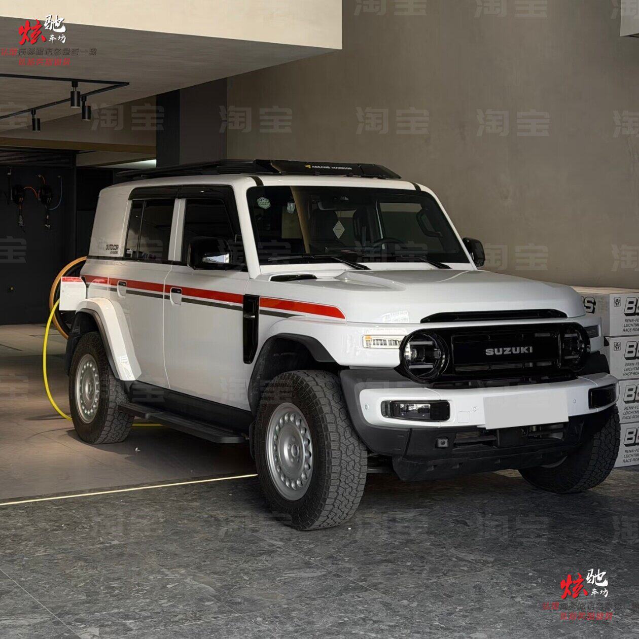ICARV23车贴拉花坦克300图片