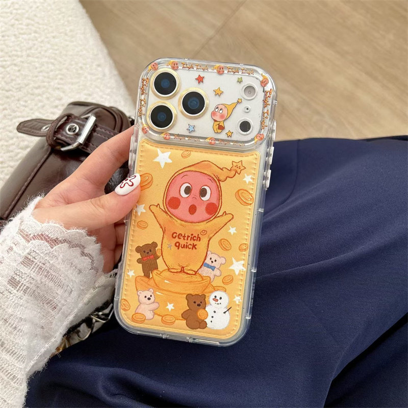 ins网红卡通钱多多星星人适用苹果17支架手机壳15promax高级感少女心个性保护套14iPhone16女款,3C数码配件,手机保护套/壳,淘宝优惠券,粉丝福利购,淘宝优惠卷