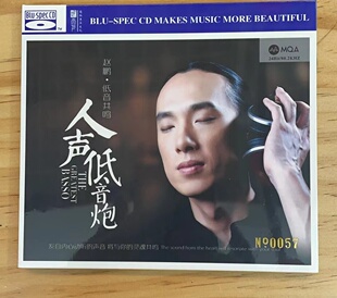 限量版 听天下唱片 人声低音炮赵鹏 低音共鸣MQA 蓝光BSCD 1CD