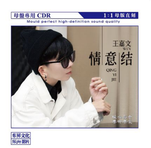 签名限量版 王嘉文 情意结 母盘1:1直刻cd 高品质粤语女声发烧碟