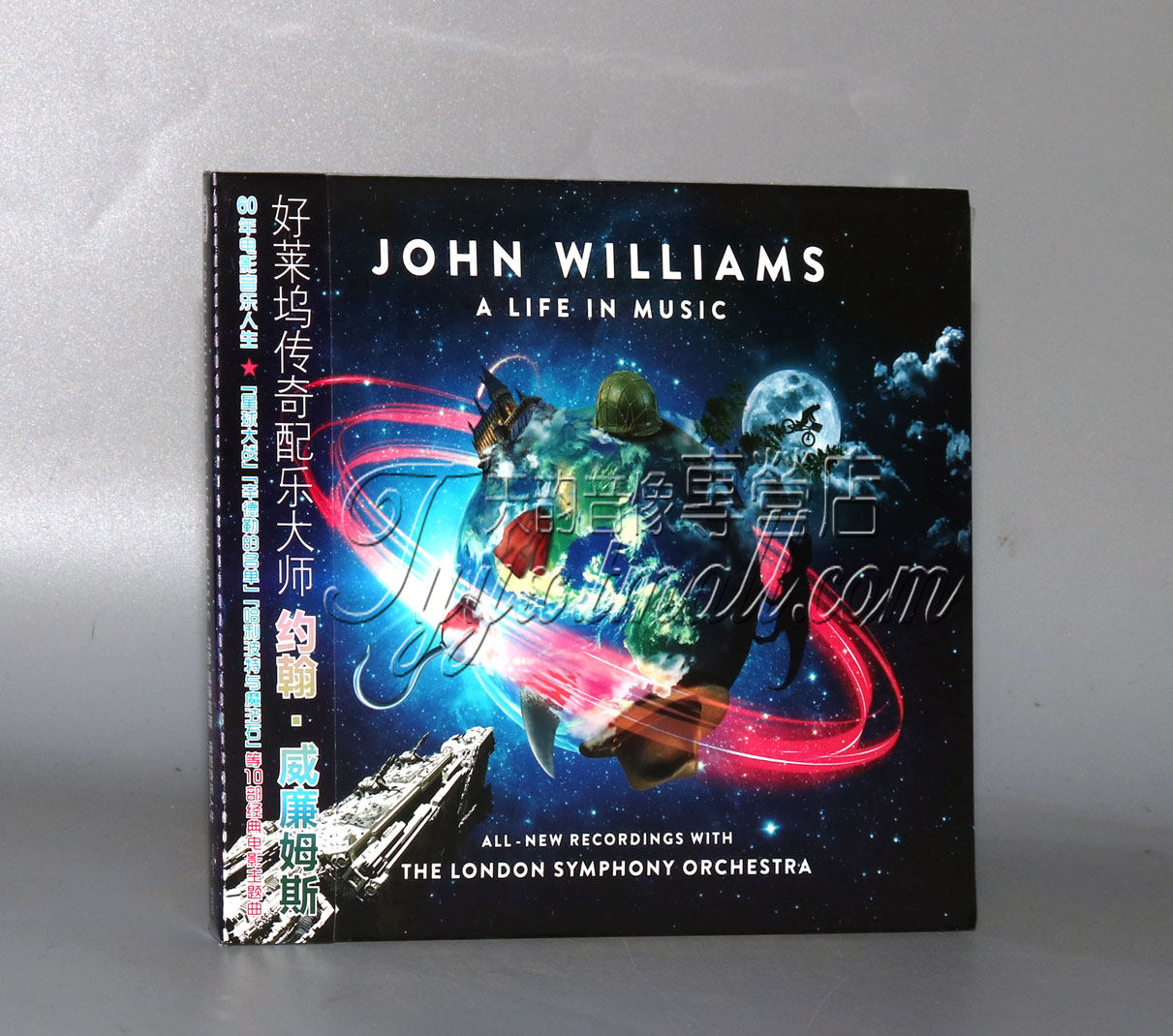正版 约翰威廉姆斯 电影音乐人生 john williams  1cd碟片