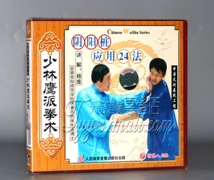 阴阳桩应用24法 少林鹰派拳术 2VCD杨维 俏佳人武术教学碟片 正版