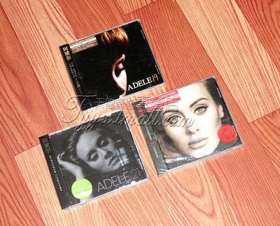 正版Adele阿黛尔专辑19+21+25合集 3CD 欧美流行cd音乐
