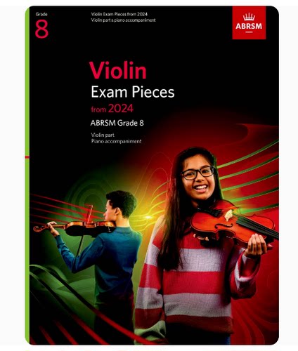 ABRSM2024新版英皇小提琴考级教材Violin Exam Pieces Grade8八级