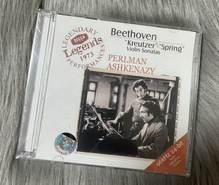正版 春天 贝多芬 克鲁采 1CD 小提琴奏鸣曲