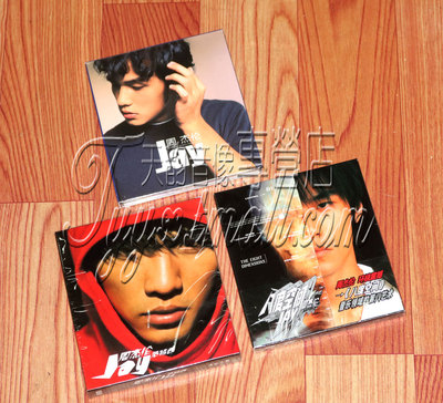 官方正版 周杰伦实体专辑 JAY+范特西+八度空间3CD碟片 环球新版