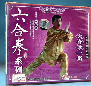 1VCD 正版 六合拳一路 六合拳系列 李俊德 武术教学碟片