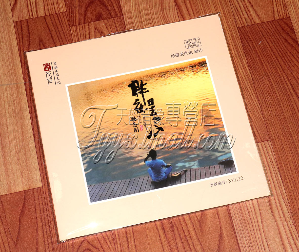 留声机专用黑胶大碟 听天下 钟志刚 昨夜星辰45转LP唱片限量版