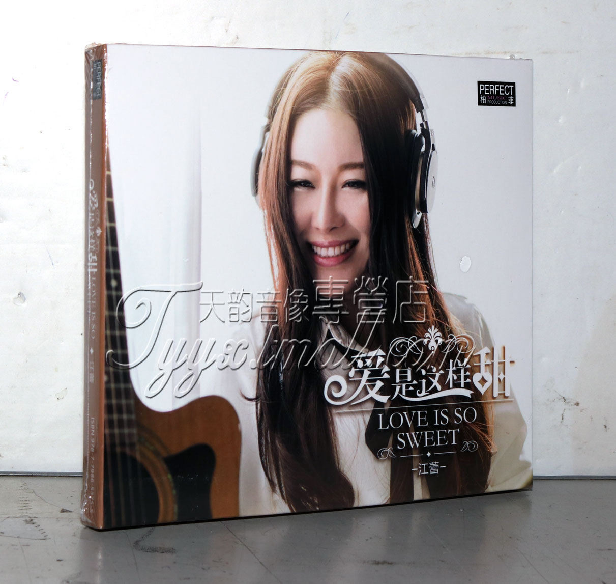正版发烧 柏菲唱片 江蕾 爱是这样甜 1cd 梨涡浅笑