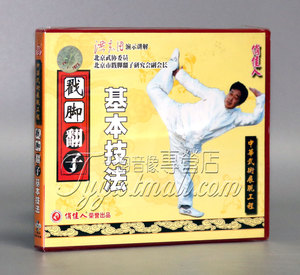 【正版】戳脚翻子基本技法 盒装1VCD 主讲：洪志田