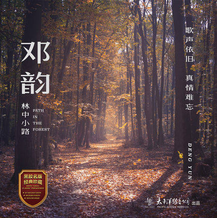 留声机专用黑胶大碟 邓韵 林中小路 LP黑胶唱片180g 太平洋影音