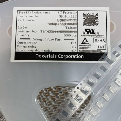 12AH4锂电池保险丝DEXERIALS