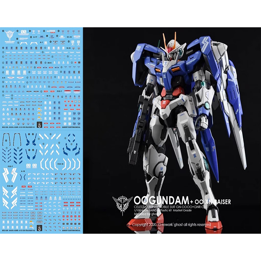 【炎】MG00R荧光水贴