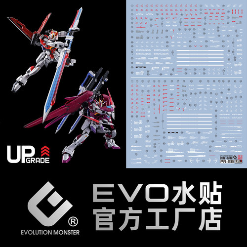 【EVO】RG剑脉+命脉荧光水贴