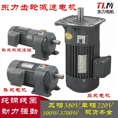 东力减速电机变频调速齿轮减速机