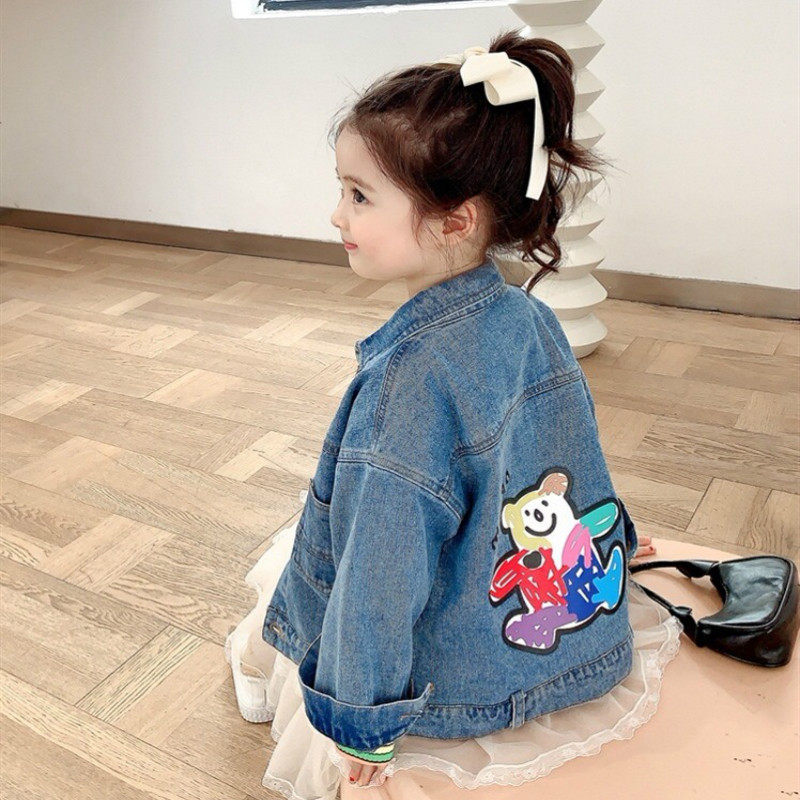儿童牛仔外套2026春夏季韩版童装男女童洋气网红柔软纯棉开衫上衣