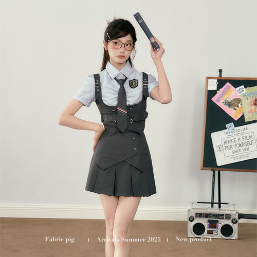 学院风JK制服套装女春夏